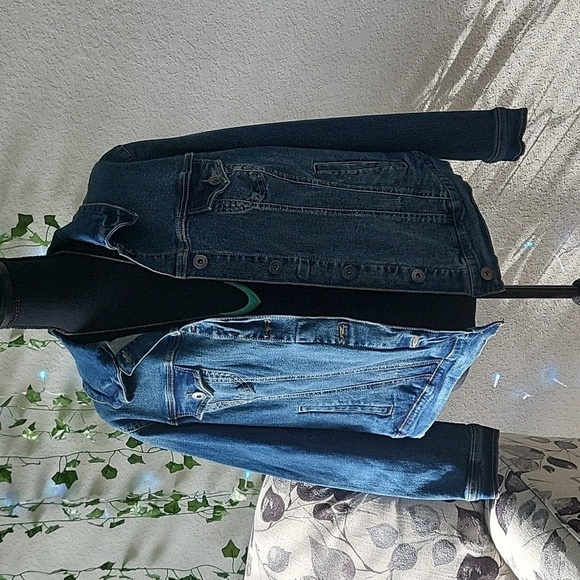torrid Jackets & Blazers - 💚HP💚NWT Torrid Hidden Desert Denim Fitted Trucker Jacket